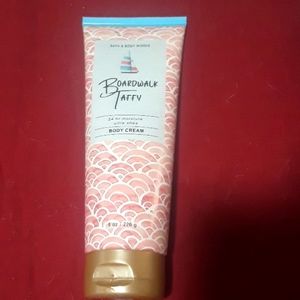 Bath and body works boardwalk taffy body cream new